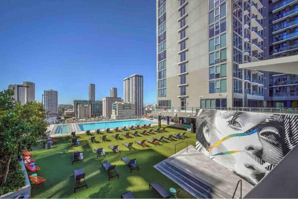 Appartement Vibrant Studio Downtown Miami Extérieur photo