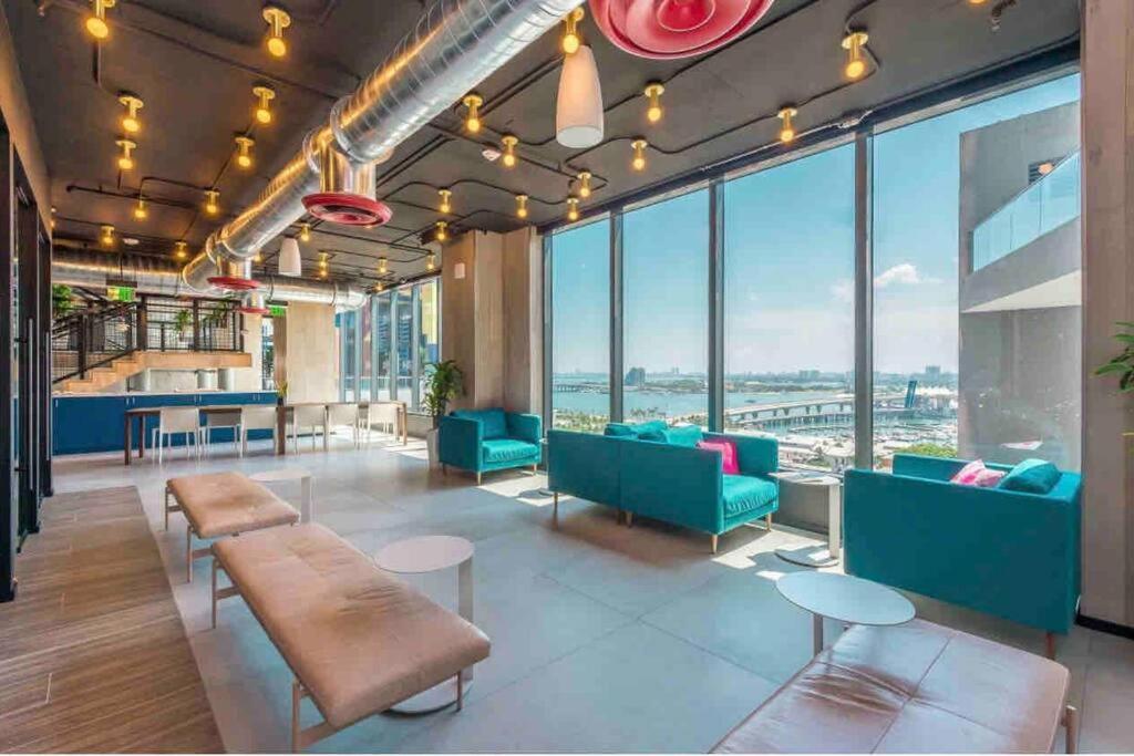Appartement Vibrant Studio Downtown Miami Extérieur photo